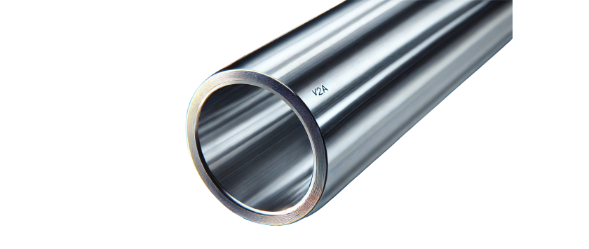 Edelstahl V2A 1.4301 | Rundmaterial, Flachmaterial & Rohre