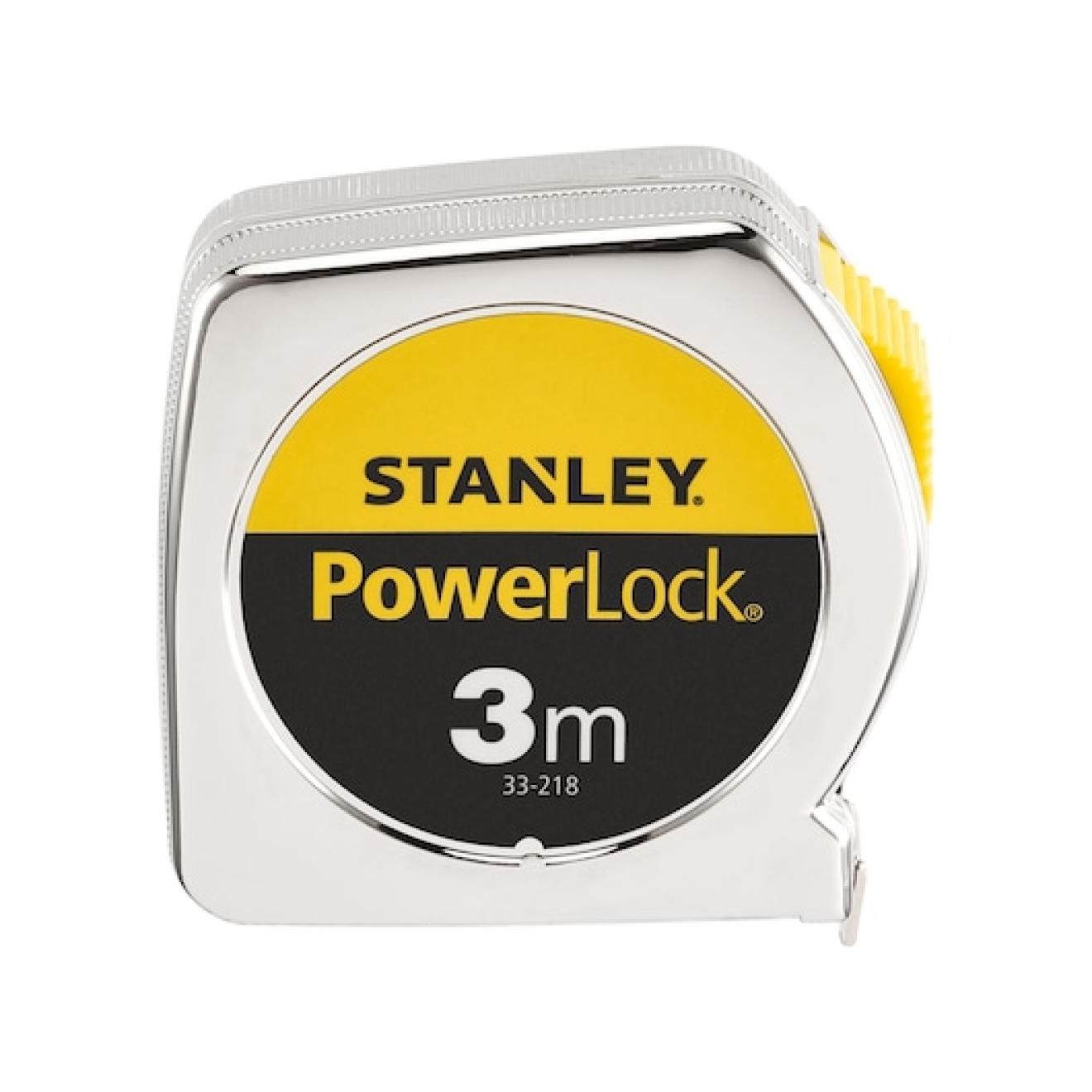 Stanley Bandmass Powerlock 0-39-055 Powerlock (1 m met sleutelring, automatische terugloop, vetstelmechanisme, kunststof